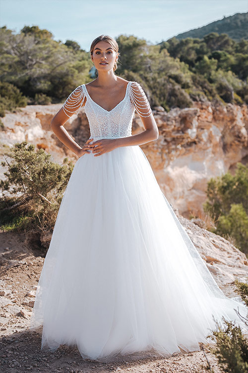 Svadobné šaty Stefania. Svadobný salón Beautiful Bride Košice.