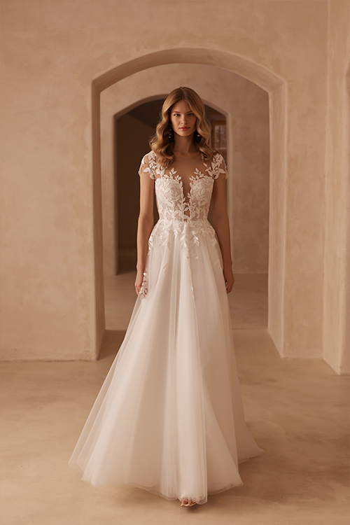 Svadobné šaty Alba. Svadobný salón Beautiful Bride Košice.