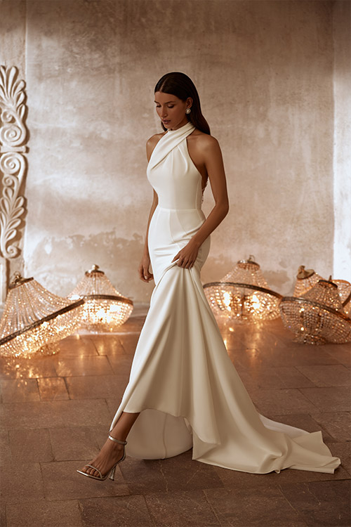 Svadobné šaty Hilda. Svadobný salón Beautiful Bride Košice.