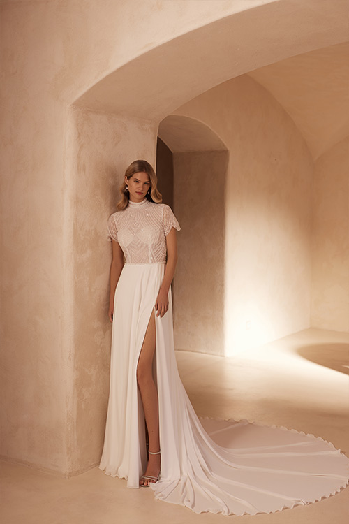 Svadobné šaty Kylie. Svadobný salón Beautiful Bride Košice.